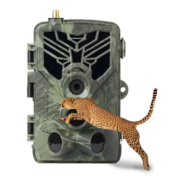 BINOCK 4G LTE Mini Trail Camera: High-Capacity Hunting Camera with Wireless IP65 Waterproof Night Vision Technology