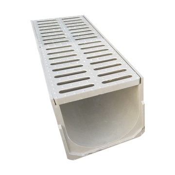U-Shaped Composite Resin Rainwater Drainage Ditches: New Design