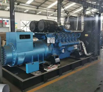 Weichai 400kw/500kw Methanol Generator Sets