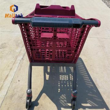 Convenience Store 130L Plastic Shopping Cart