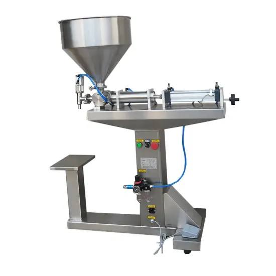 100W Floor Type Electric Integrated Filling Machine for Paste Products: Honey, Bean Paste, Chili, Peanut Butter