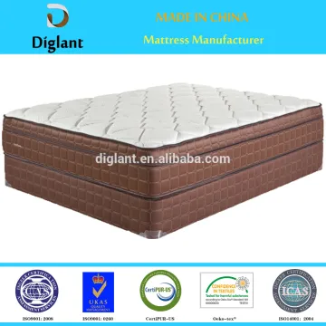bonnell spring pillow top 50 density foam mattress super king size