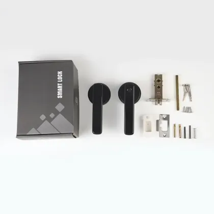 Tuya Single Latch Smart Fingerprint Handle Door Lock