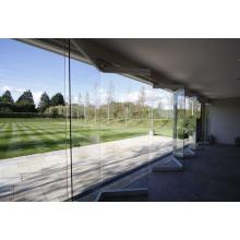 Frameless Sliding Folding Glass Door Bifold Windows