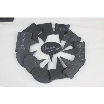 Customized Slate Dinner Plates & Garden Markers