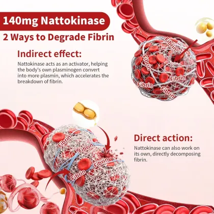 OEM Red Yeast Rice Capsule with Nattokinase & CoQ10