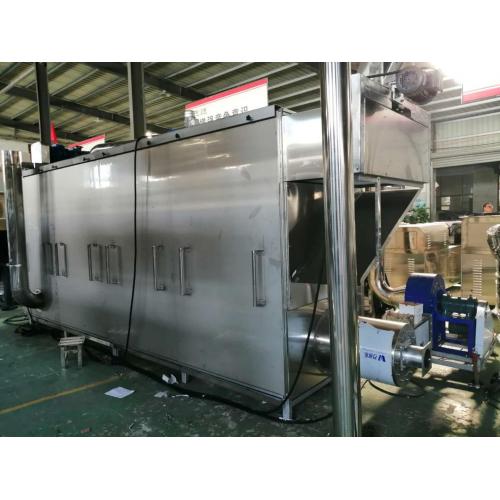 Pet dog pellet food processing extruder machine