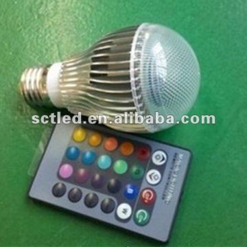 High quality 5w RGB led bulb light