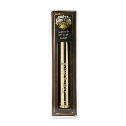 BRASS KNUCKLES 900MAH ADJUSTABLE CBD BATTERY
