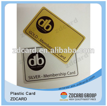 plastic coated cards/plastic card sheet/plastic access cards