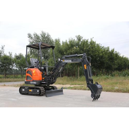 Mini excavator machinery 2 ton micro digger excavator