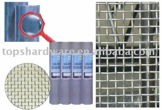 Gl Square wire mesh supplier