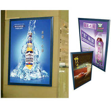 Slim LED Light Box-A1-A4 Size 8mm-Thickness Aluminum Flat Frame (LB-LED-AC)