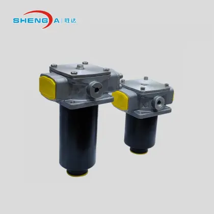 lubrication oil return line filter assembly