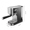 Máquina de café com café expresso comercial com frother de leite