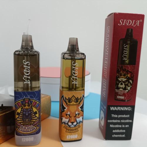 Vape de vape desechable Sidia 12000 Buffs Buena revisión