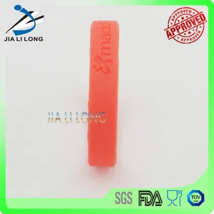 the silicone colorful silicone bracelet