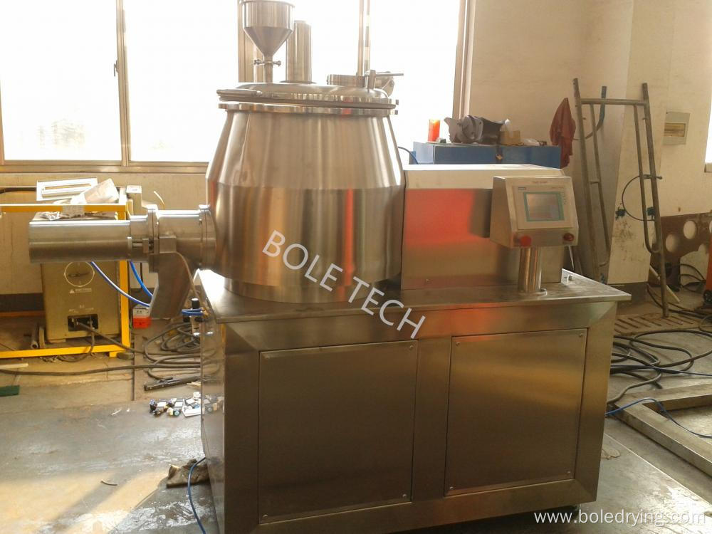 RMG Rapid mixer granulator for Nutriceutical