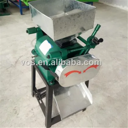 Grain Flake Flattening Machine: Small Oats Corn Soybean Wheat Rice Sorghum Processing Equipment