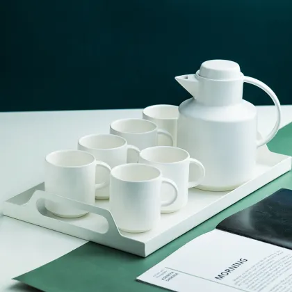 Ceramic Tea Set with Cold Water Bottle - Wholesale Kung Fu Tea Gift Set