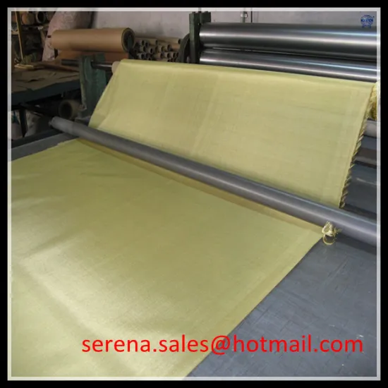 China made high quality 200 mesh brass copper wire mesh