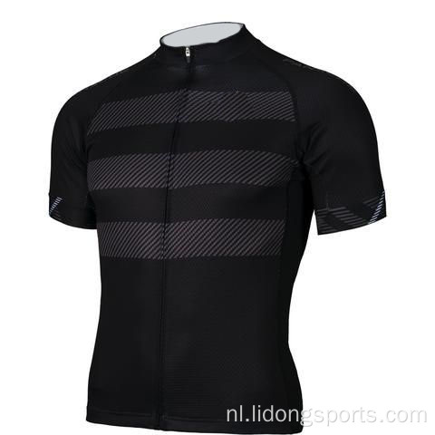 Custom Racing Sport Bicycle korte mouwen fietsjersey