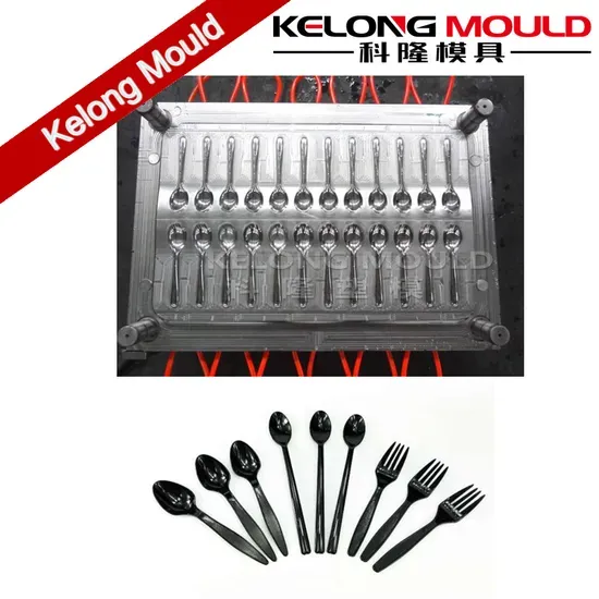 Plastic Injection Mould for Disposable Cutlery