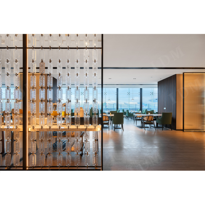 Muebles de comedor de hotel personalizables para interiores modernos