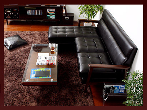 Leather Sofas Set