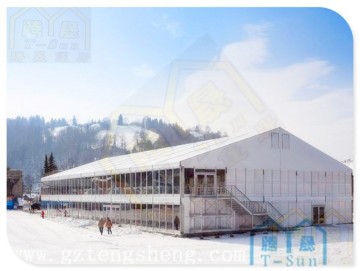 modern design tent houses for building with high snow load