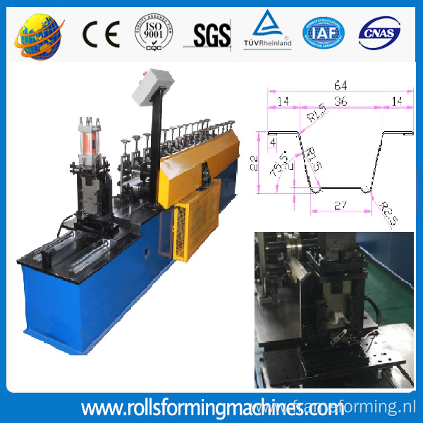 Metal And Galvanized Furring Roll Forming Machine