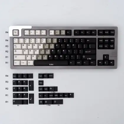 Bagua Gradient PBT Cherry Profile Keycap Set