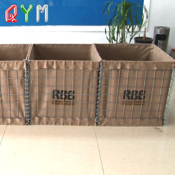 Gabion Boxes Galvanized Flood Defensive Barriers Blast Wall