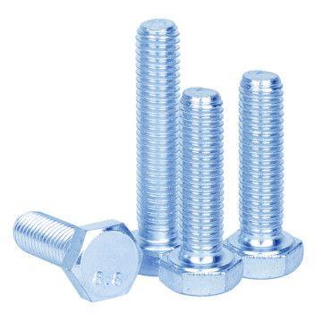 Hot Sale Grade 10.9 Zinc-Plated Hex Head Bolts: High-Quality Fasteners for Durable Applications