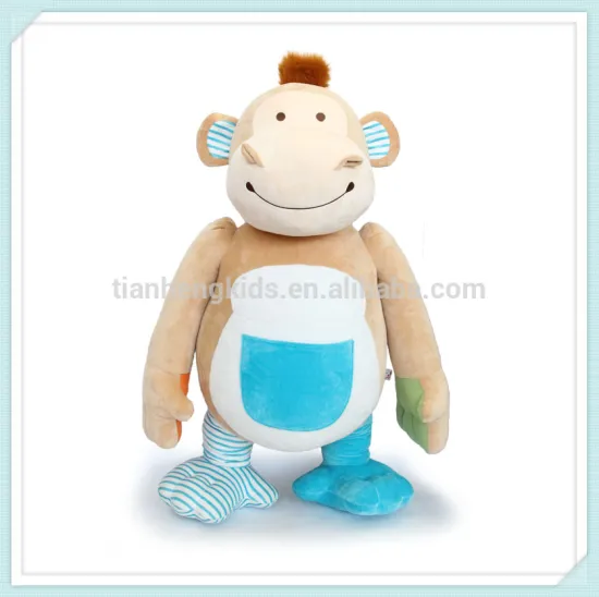 Decorative 120cm Gorilla Soft Toy friend gifts kids toy Gorilla Series- Apricot