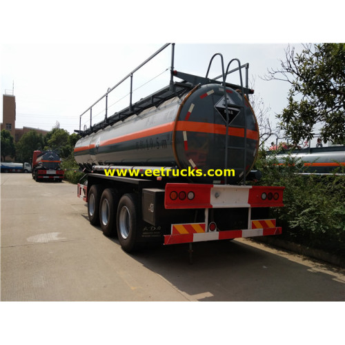 19000 Litres 3 Axles H2SO4 Transport Semi-Trailers