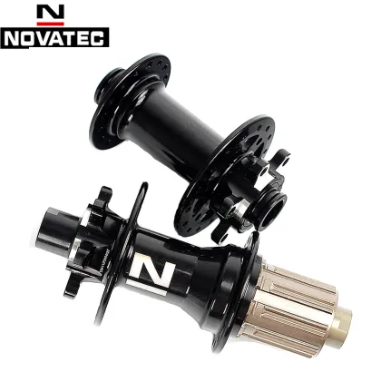 NOVATEC Mountain bike wheel hubs D791 D792sb front 100.110mm*15mm rear 142.148mm*12mm Disc brake 4bearing bicycle wheel hub