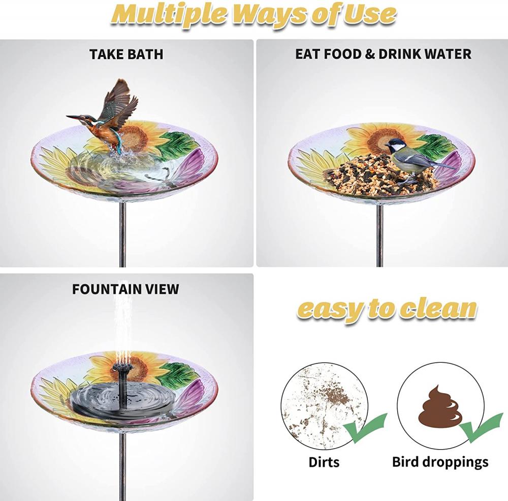 Birdfeeders Sunflower e Butterfly Pattern