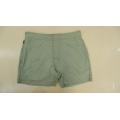 Short de plage masculin en nylon de couleur unie