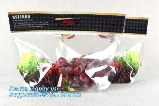 Custom colorful printed slider ldpe ziplock bag, stand up slider zipper export pe grapes bag, zipper lock freezer storage bag wi