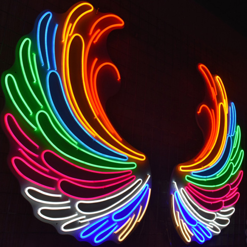 ANGEL WINGS 1 LED NEON ILLUMINATED SIGNAGE