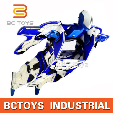2.4G 2CH RC flying man humanoid robot toy with 360 degree.