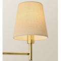 3 Arm Brushed Gold Chandelier Ceiling Lamp