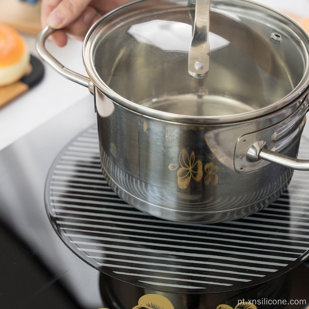 Cozinha Silicone Pot resistente ao calor Tapete de indução durável