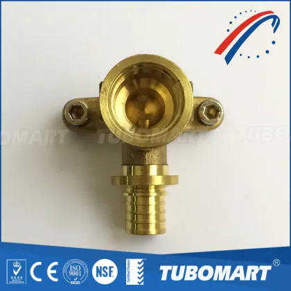Tubomart hotsale rehau wall mounted female pex elbow fitting with high quality