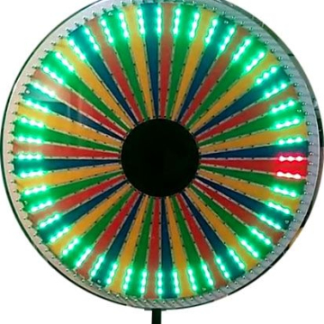 Lucky Turntable Tripod Stand for Metal Wheel of Fortune Party Game
