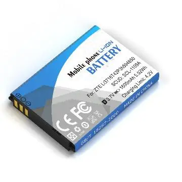 SCUD Replacement Mobile Battery for ZTE Li3716T42P3h594650 in 1600mA