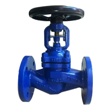 DIN Bellow Seal PN40 WCB Steam Globe Valve