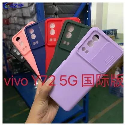 Matte PC TPU Phone Case for vivo Y72 5G