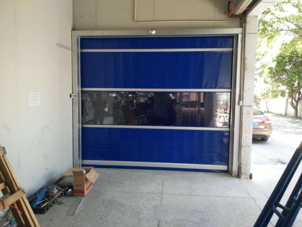 Electric Plastic Fabric Rolling Hgih Speed Door